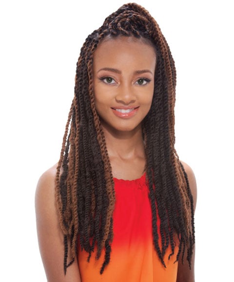 NOIR AFRO TWIST BRAID  Color M1B/33 Hair for Braid Extensions Asetena Pa 