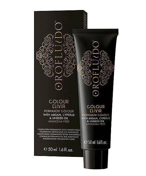 OROFLUIDO COLOUR ELIXIR AMMONIA FREE PERMANENT COLOUR 50 ml Color 465 Hair Color Asetena Pa 