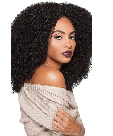 BIG BEAUTIFUL HAIR SYN LACE FRONT 3C WHIRLY WIG  Color DR425 Lace Wigs Asetena Pa 