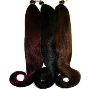OUTRE YAKI PONY TAIL  Color 1B/BG Hair for Braid Extensions Asetena Pa 
