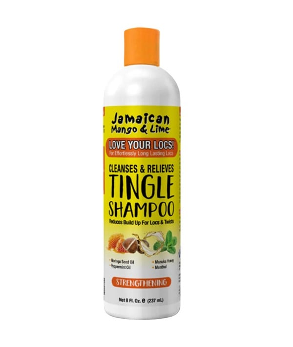 JAMAICAN MANGO AND LIME LOVE YOUR LOCS TINGLE SHAMPOO 236.57 ml (Pack of 2) Shampoo Asetena Pa 