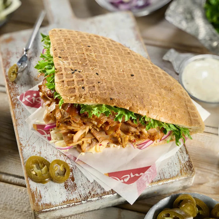 Eastern Delight Halal Cooked & Cut Chicken Doner Kebab (Bag)1kg