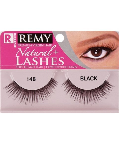 RESPONSE NATURAL PLUS LASHES 148  Color Black Eye Makeup Asetena Pa 