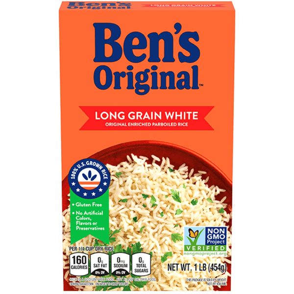 Bens Original Long Grain Rice  6x220g