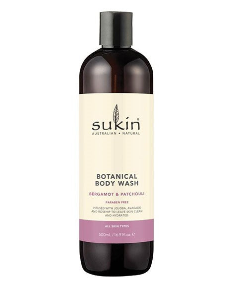 AUSTRALIAN NATURAL SKINCARE BOTANICAL BODY WASH BERGAMOT AND PATCHOULI 500 ml Body Care Asetena Pa 