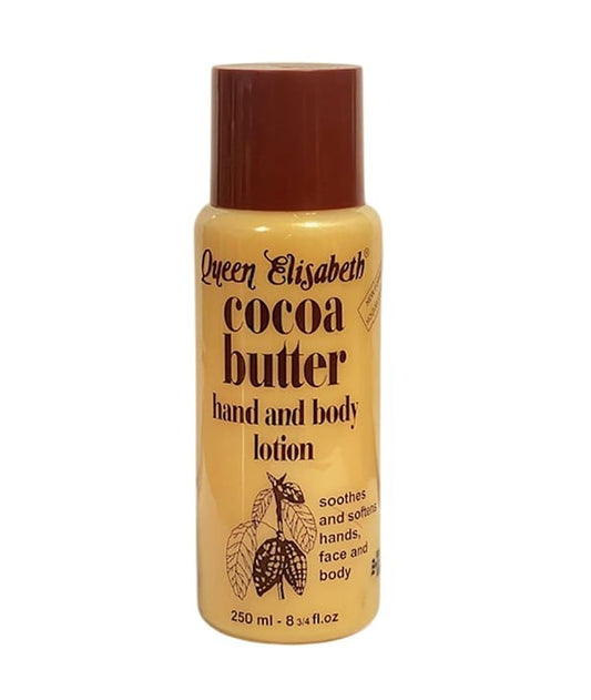 QUEEN ELISABETH COCOA BUTTER HAND AND BODY LOTION 800ML Skin Moisturizing Asetena Pa 