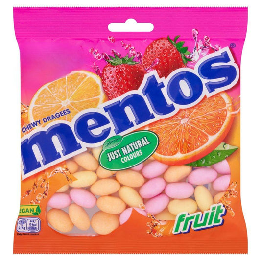 Mentos Chewy Dragees Fruit 135g
