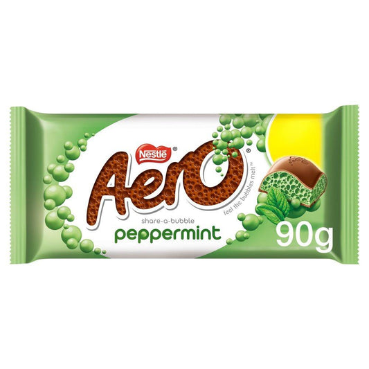 Aero Peppermint Mint Chocolate Sharing Bar 90g