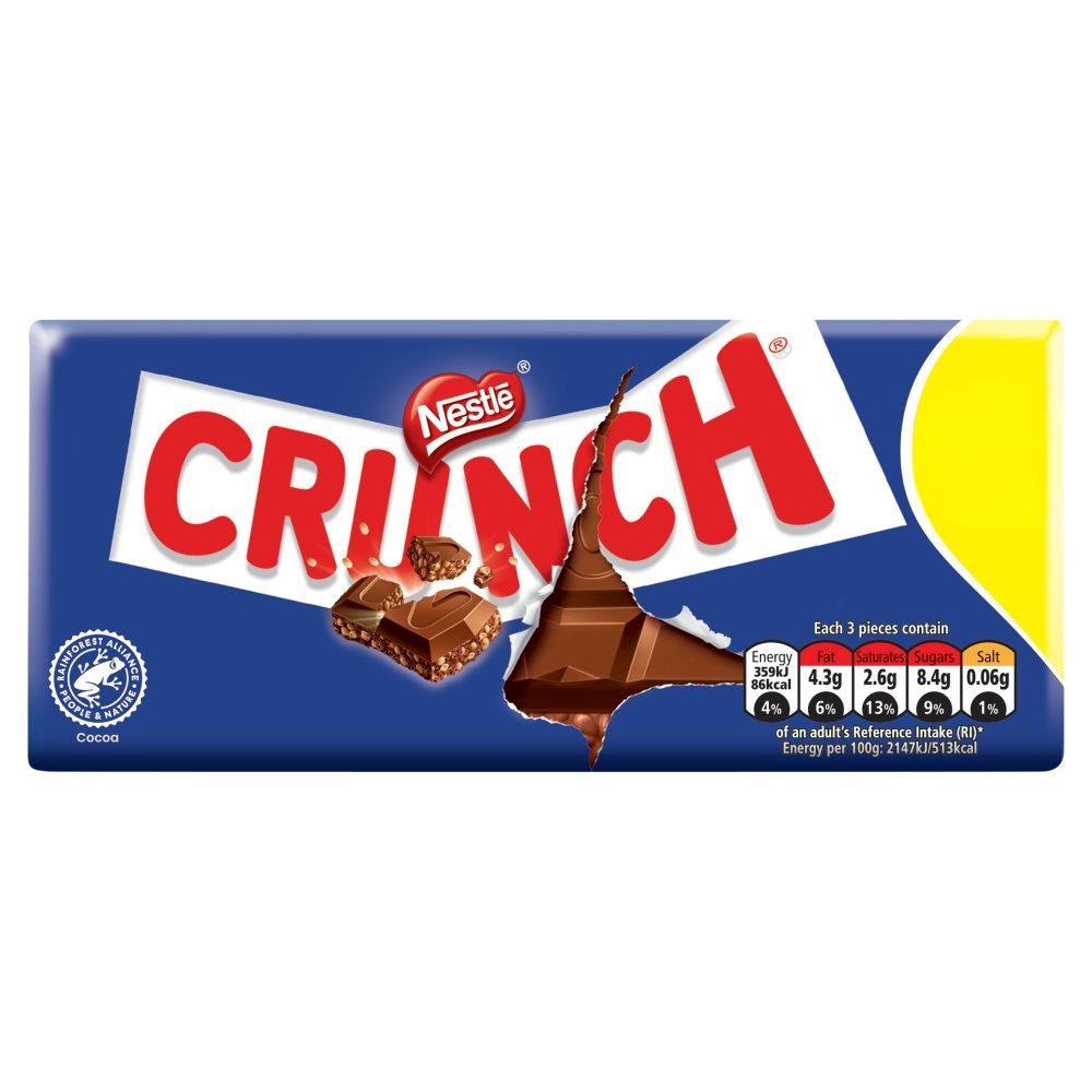 Crunch Milk Chocolate Sharing Bar 100g