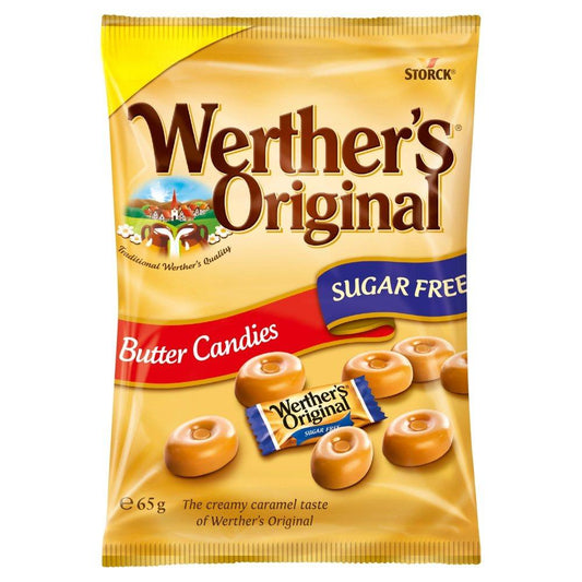 Werther's Original Sugar Free Butter Candies 65g