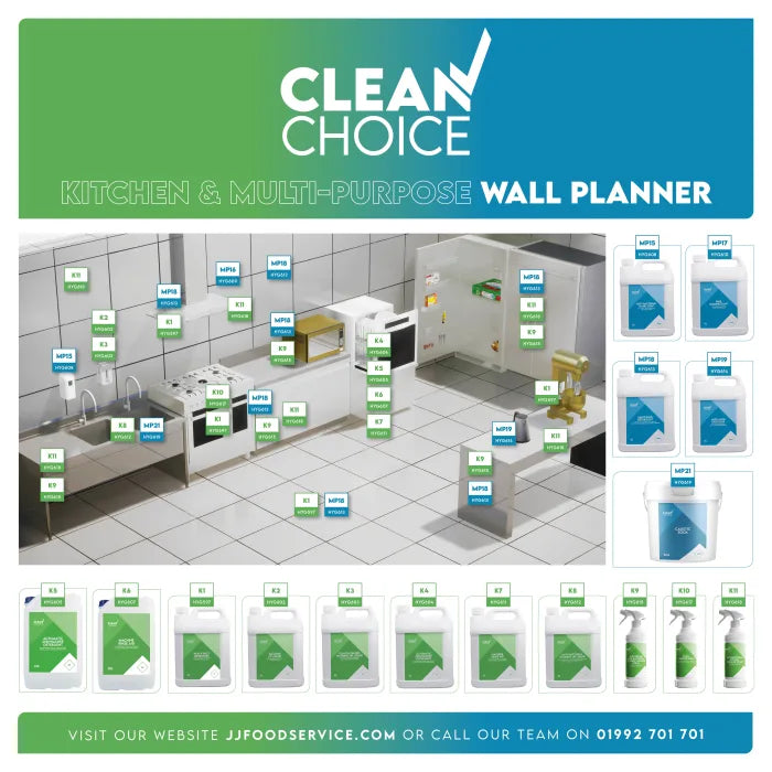 Clean Choice Washing Up Liquid 5L Case of 2