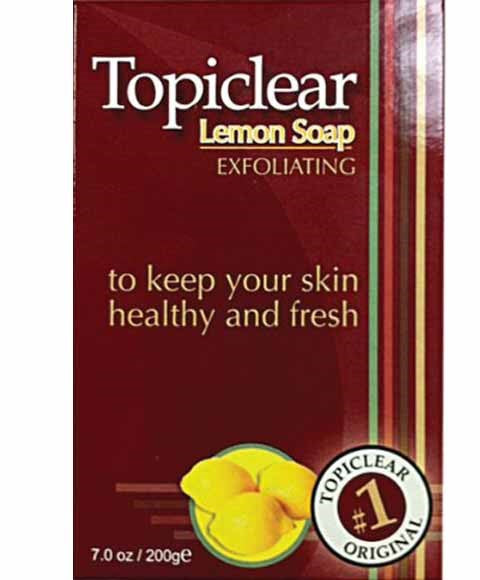 TOPICLEAR LEMON EXFOLIATING SOAP 200 g Even Skin Tone Asetena Pa 