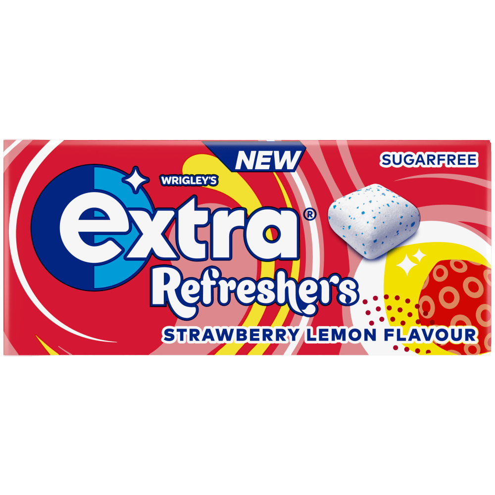 Extra Refreshers Strawberry Lemon  16x7pc