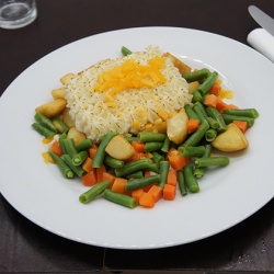 Simply Worldfoods Cottage Pie & Vegetables 12 x 380g Ready Meals Asetena Pa 