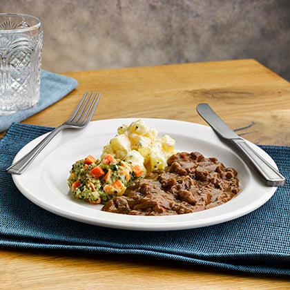 Simply Puree Level 6 Soft & Bite Sized Mixed Case 12 x 380g Ready Meal Bundles Asetena Pa Simply Puree Level 6 Soft & Bite Sized Meals Mixed Case 12x380g