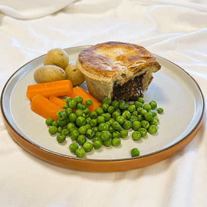 Meat and Potato Pie 48 x 142g Ready Meals Asetena Pa 