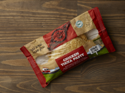 Phat Wrapped Chicken Tikka Pasty (Halal) 20 x 225g Ready Meals Asetena Pa 