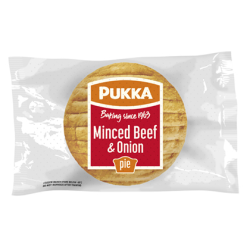 Individually Wrapped Frozen Baked Beef & Onion Pies 36 x 230g Ready Meals Asetena Pa 