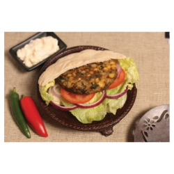 Everyday Favourites Falafel & Spinach Quarter Pounder 24 x 113g Ready Meals Asetena Pa 