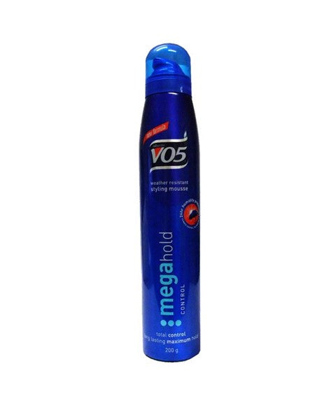 WEATHER RESISTANT STYLING MOUSSE MEGA HOLD 200 ml Hair Styling Asetena Pa 
