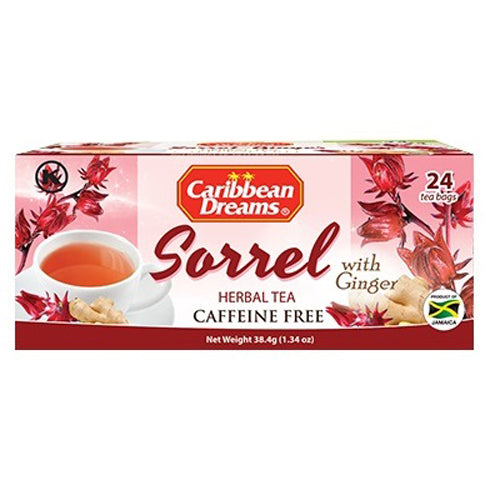MASCaribbean Dreams Sorrel Ginger Tea 24’s-Fd