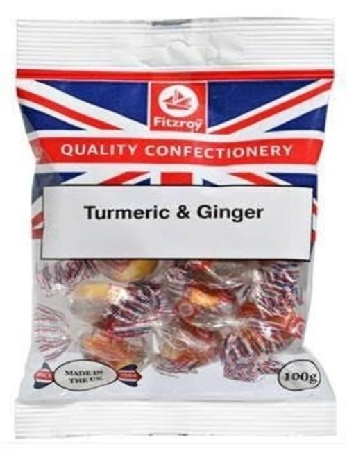 MASFitzroy Turmeric & Ginger 100g Box of 12-Fd