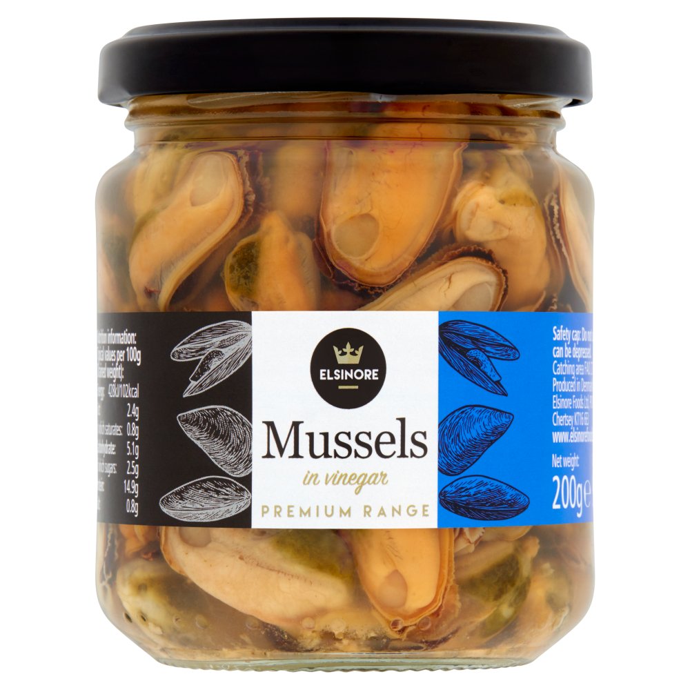 Elsinore Mussels in Vinegar 200g