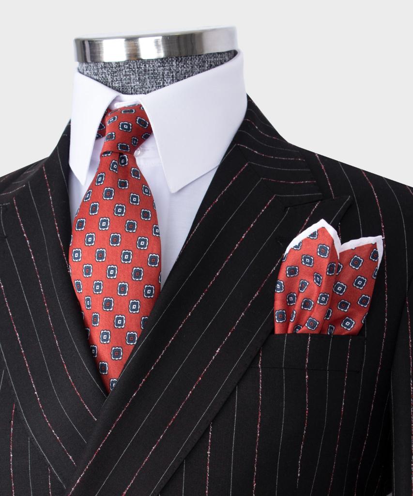Men's Wear Clothing Outfit Smoky Black Regular Fit One Button Fashion Suit Blazer