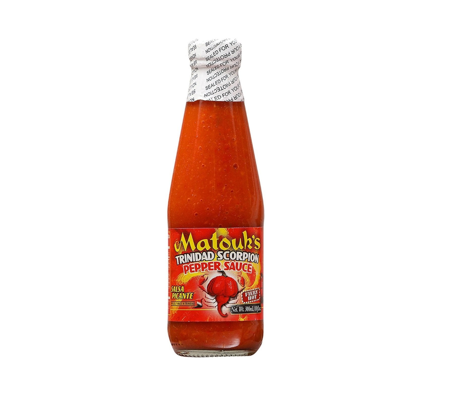 MASMatouks Scorpion Pepper Sauce 300ml Box of 6-Fd