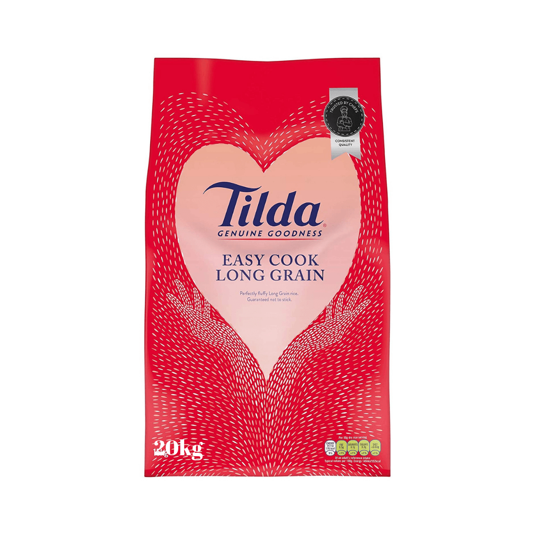 MASTilda Easy Cook Rice 20kg Box of 1-Fd