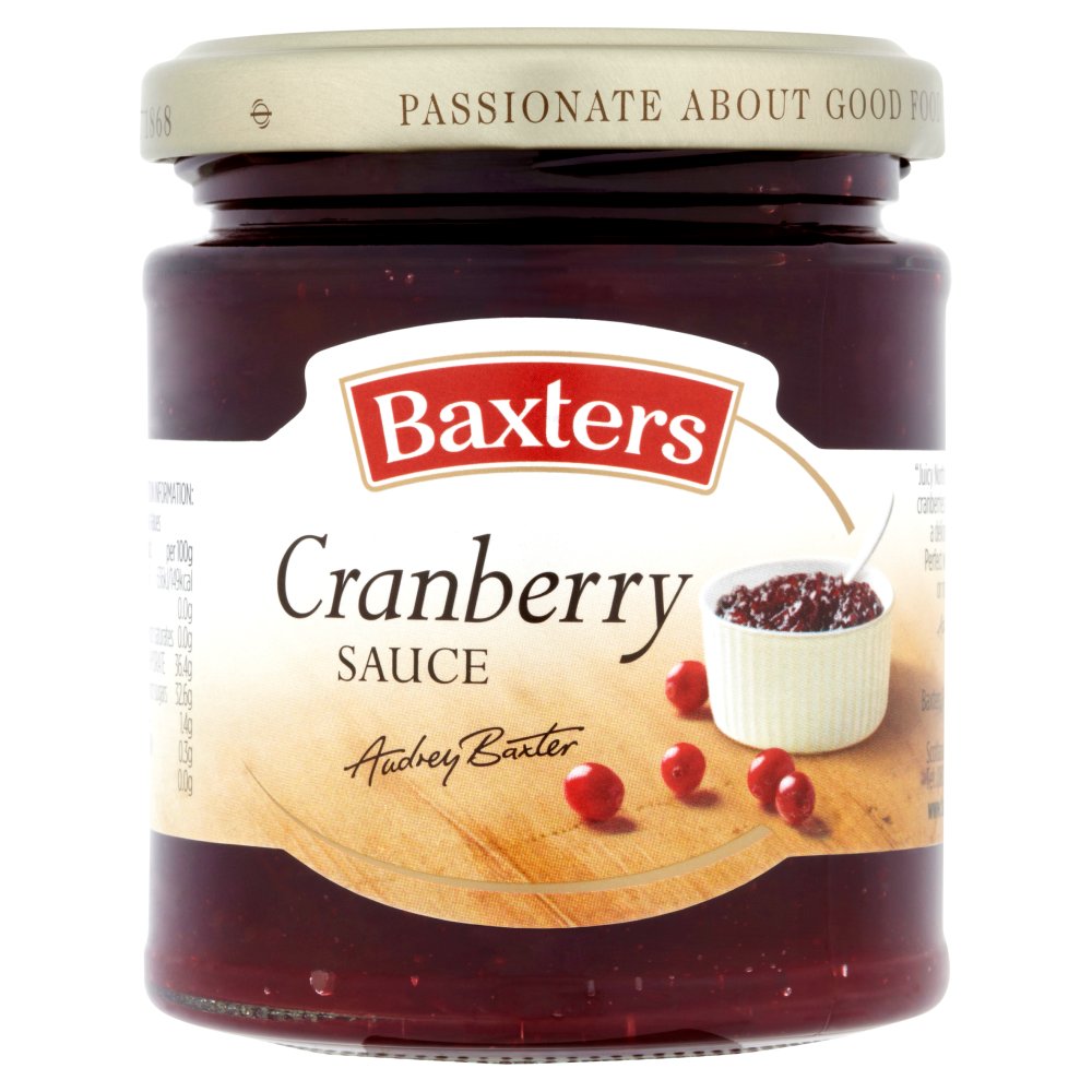 MASBaxters Cranberry Sauce 190g-Food