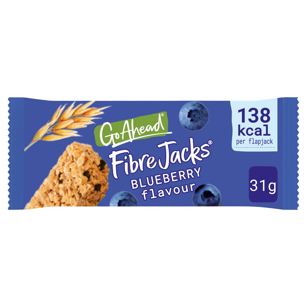 MASGo Ahead Fibre Jacks Blueberry Flavour 31g-Food