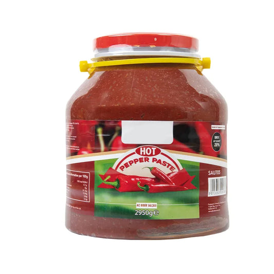 Hot Pepper Paste (Aci Biber Salcasi)  1 x 2950g