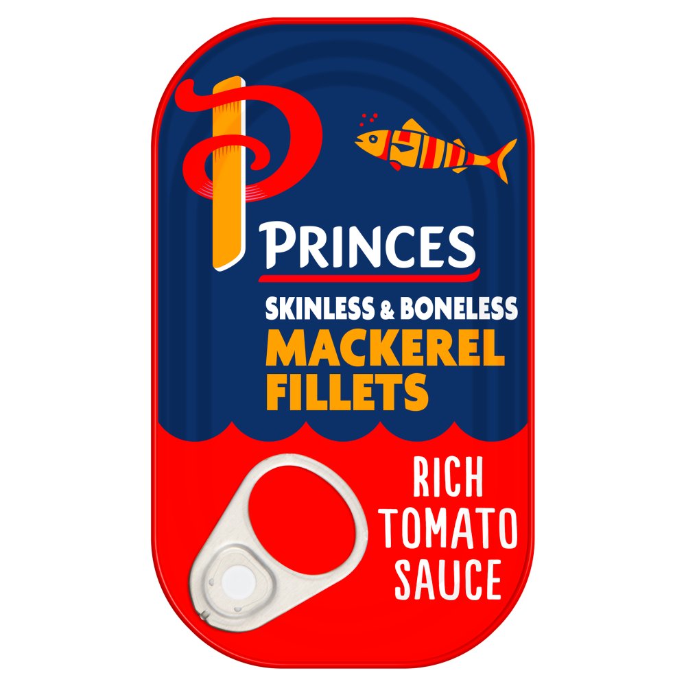 MASPrinces Mackerel Fillets in a Rich Tomato Sauce 125g-Food