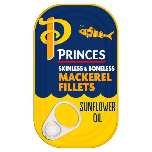 MASPrinces Mackerel Fillets in Sunflower Oil 125g-Food