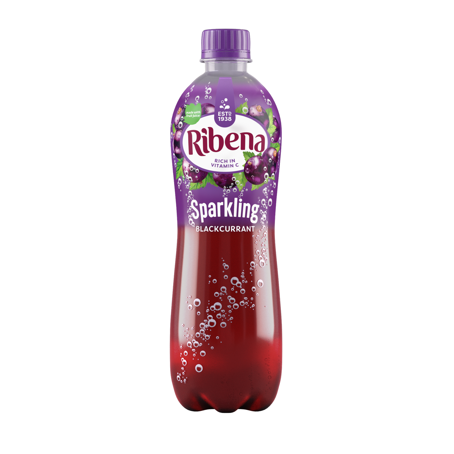 Ribena Sparkling Blackcurrant 500ml-Food
