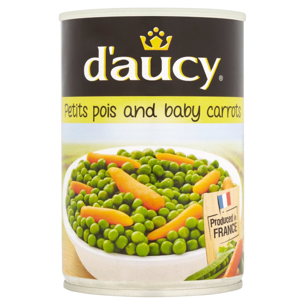 MASD'Aucy Petits Pois and Baby Carrots 400g-Food