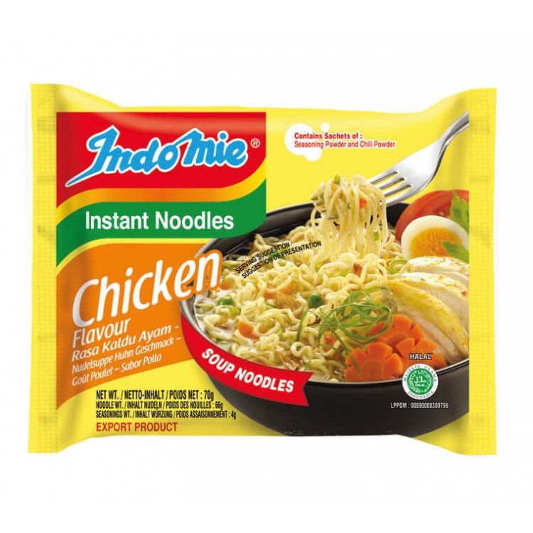 MASIndomie Noodles Chicken 70g-Fd