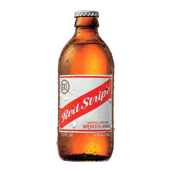 SKRed Stripe Lager Beer Jamaica 330ml