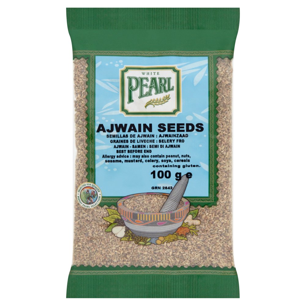 White Pearl Ajwain Seeds 100g-Food