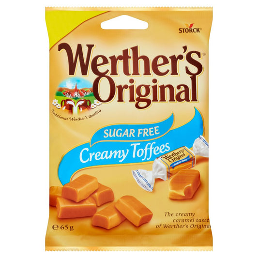 Werther's Original Sugar Free Creamy Toffees 65g
