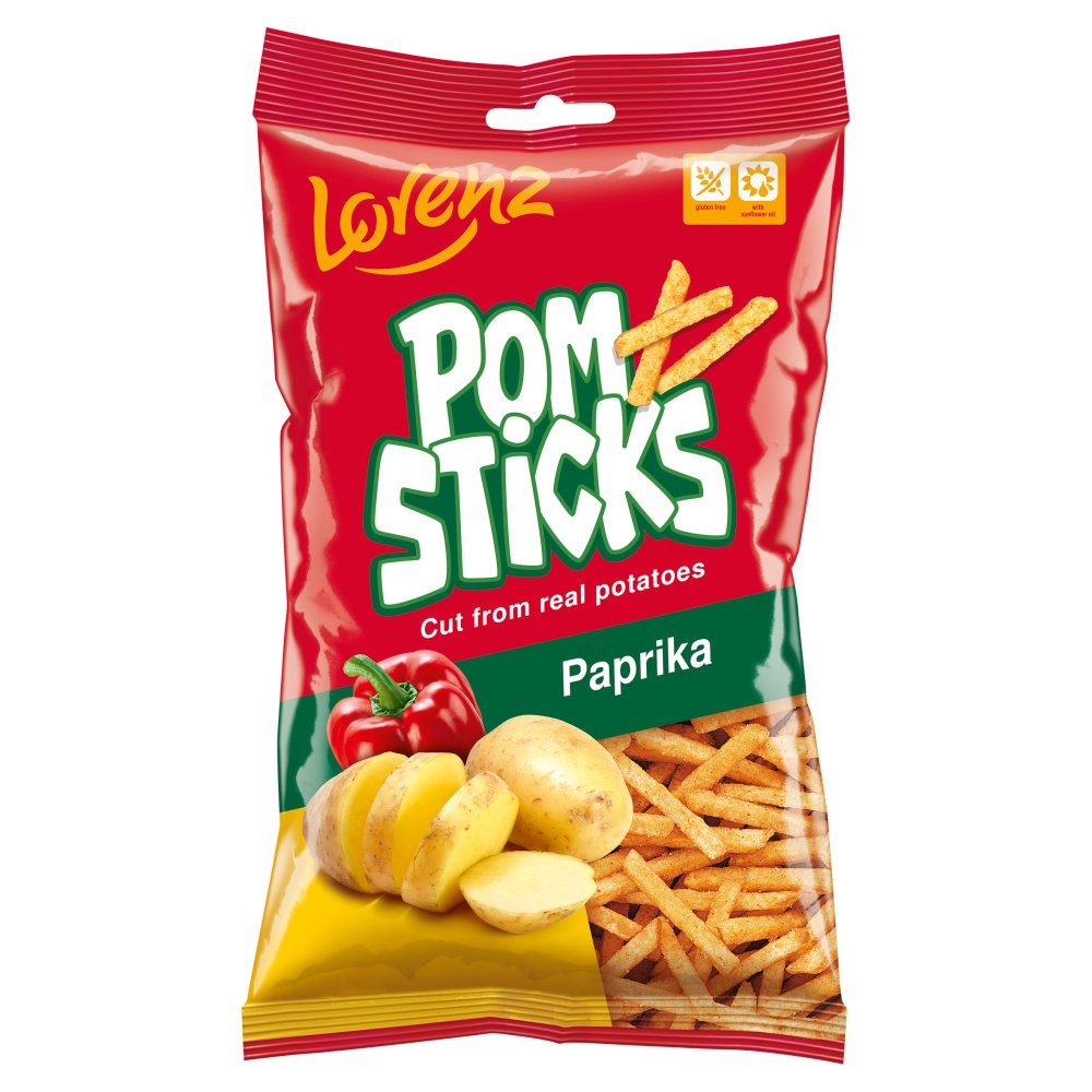 MASLorenz Snack-World Pomsticks Paprika 85g-Food