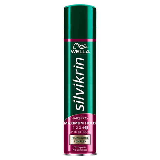 Wella Silvikrin Maximum Hold Hairspray 250ml