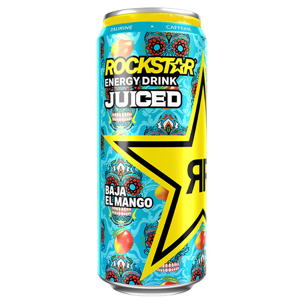Rockstar Juiced Baja El Mango 500ml Can-Food