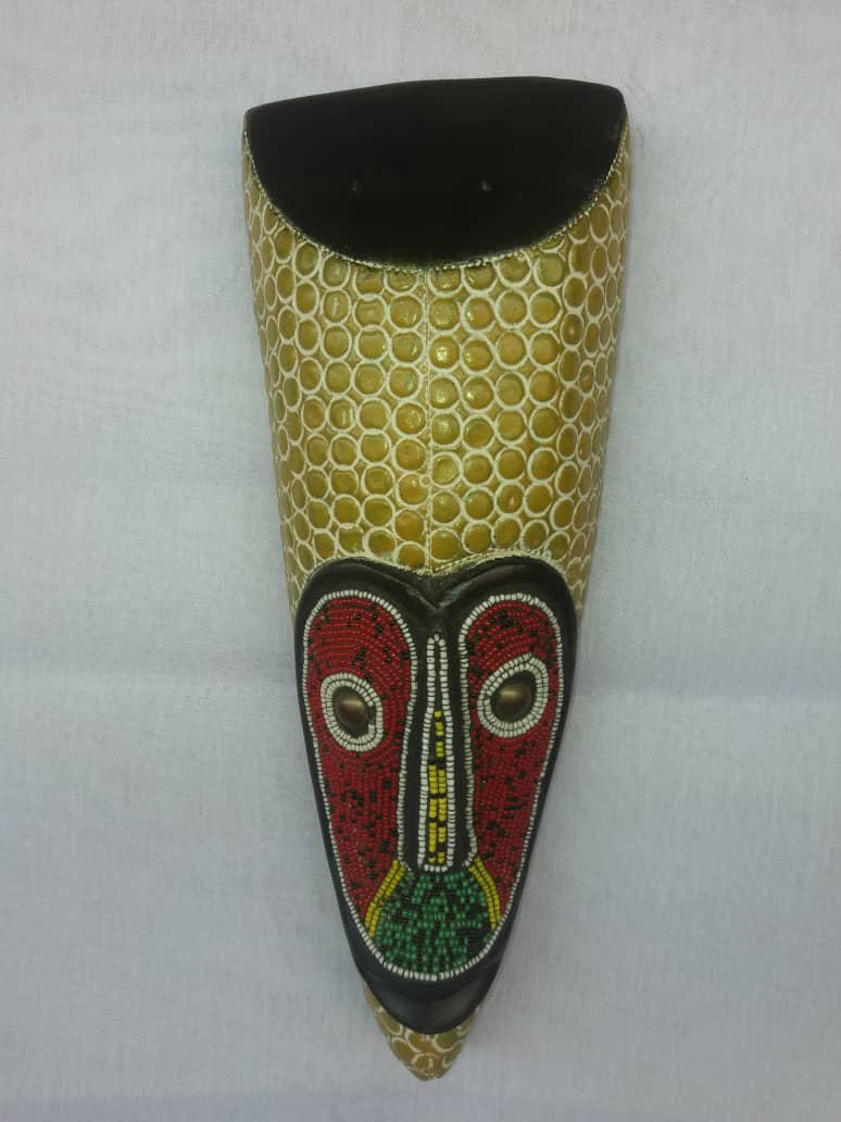 African Wooden Wall Decor Masks