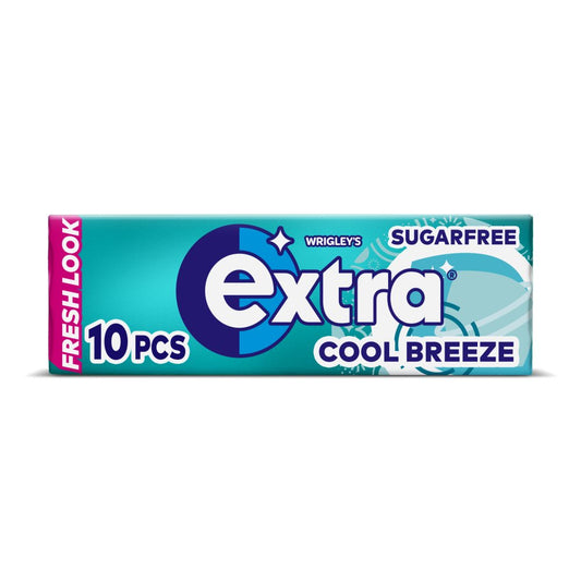 MASExtra Cool Breeze Chewing Gum Sugar Free 10 pieces-Food