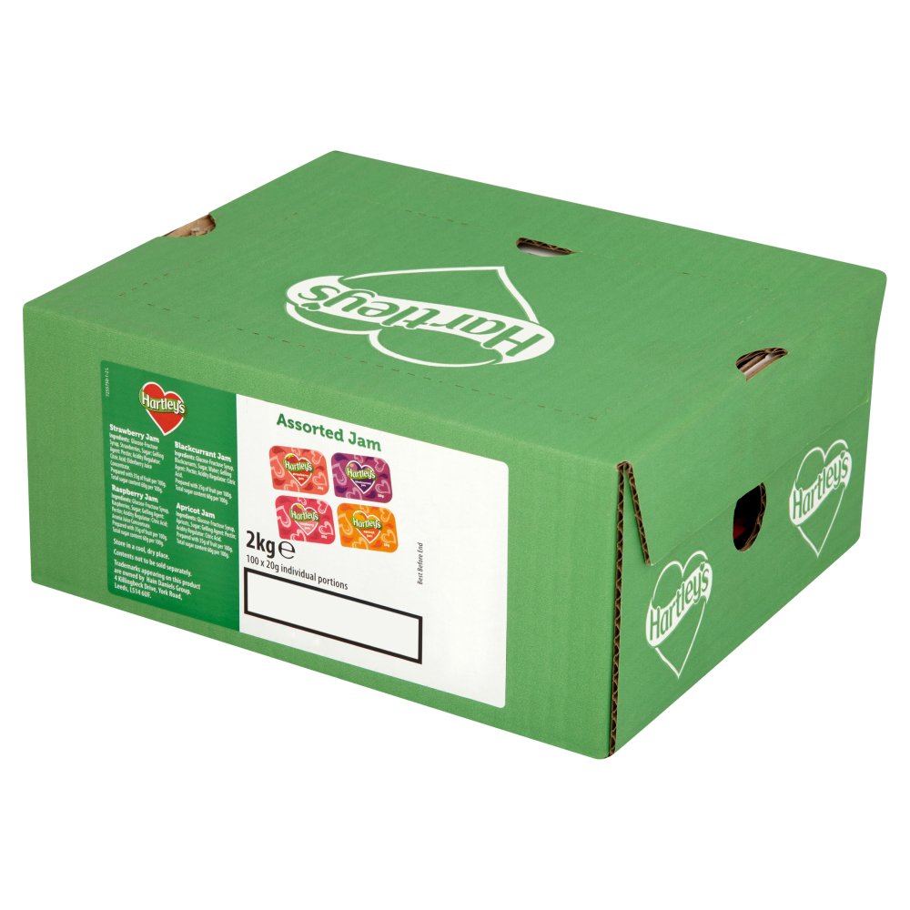 MASHartley's Assorted Jam 100 x 20g-Food