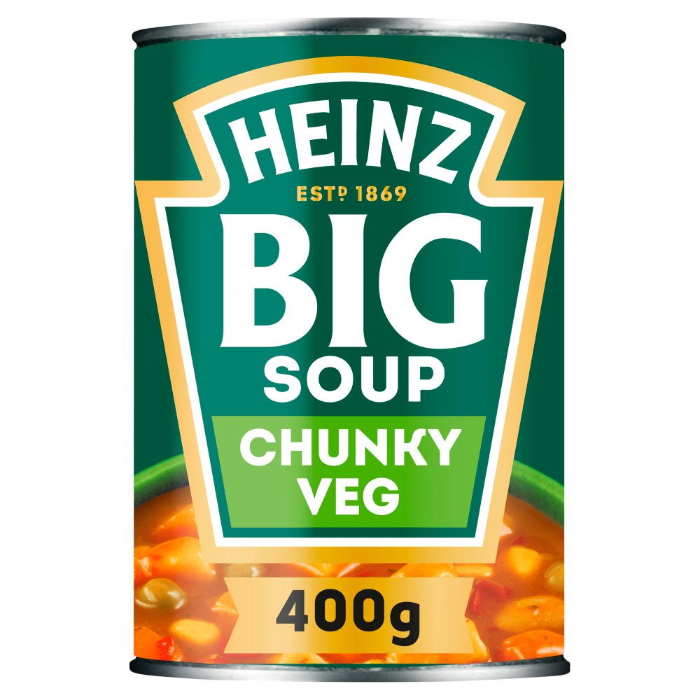 MASHeinz Big Soup Chunky Vegetable 400g-Food