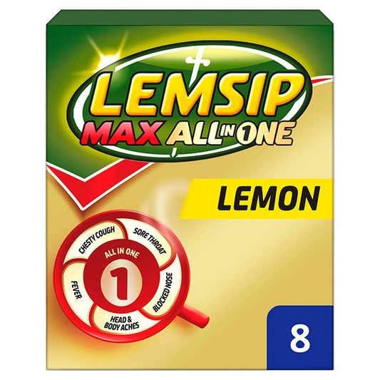 MASLemsip Max All in One Lemon 8 Sachets-Food