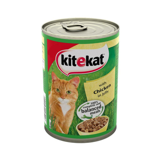 MASKitekat Adult Wet Cat Food Tin Chicken in Jelly 400g-Food